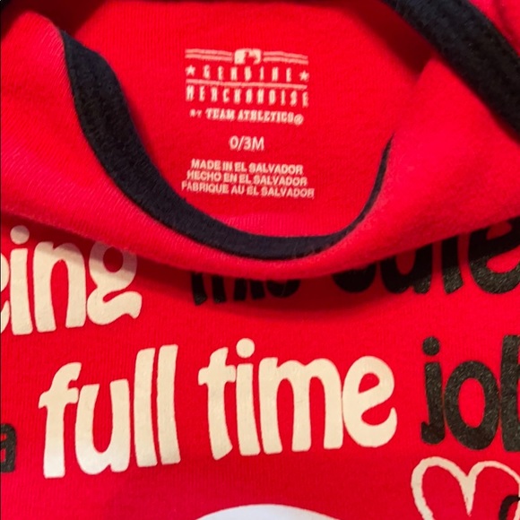 Cincinnati Reds Onesies - Picture 3 of 3